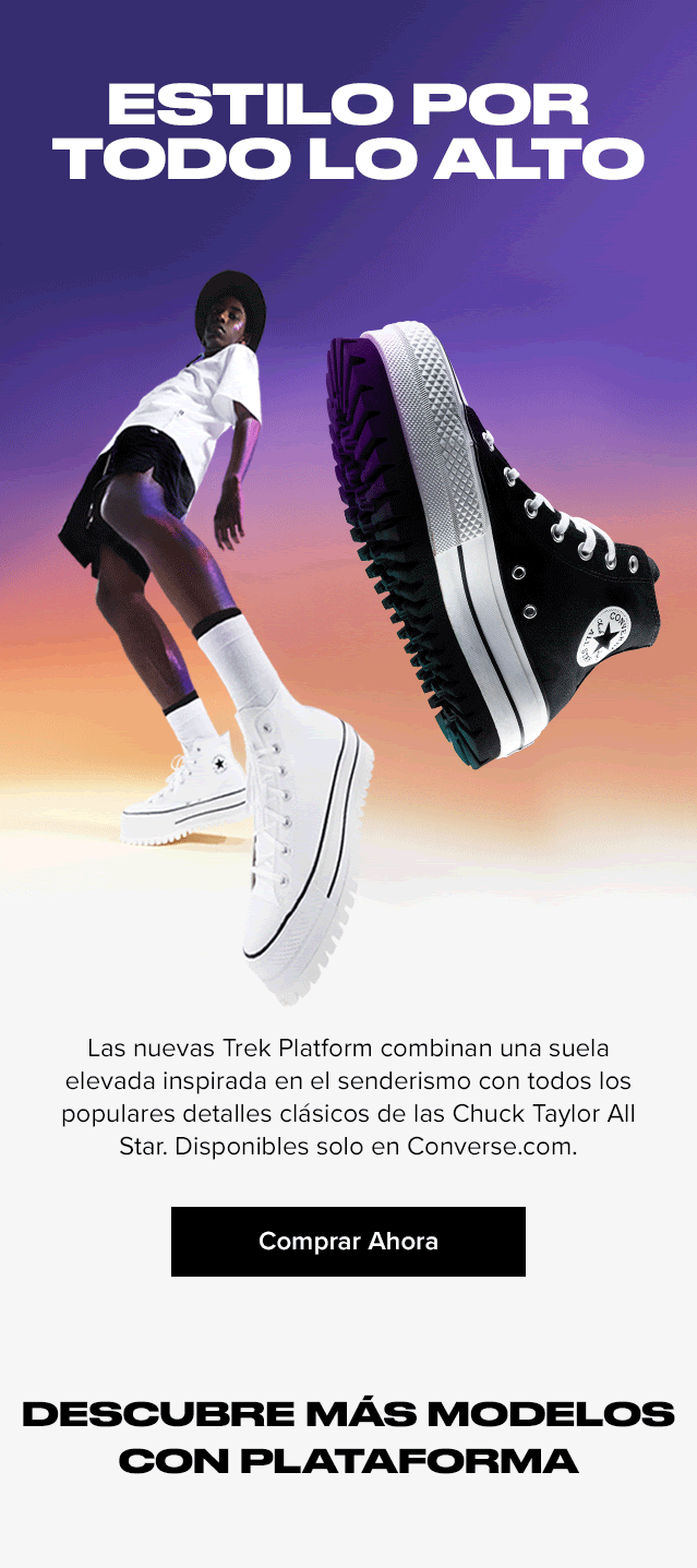 SUBETE AL ESTILO CON CONVERSE