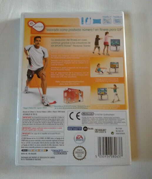 Active Nuevos Retos para Nintendo Wii Nuevo y precintado Pal (106) - Imagen 3