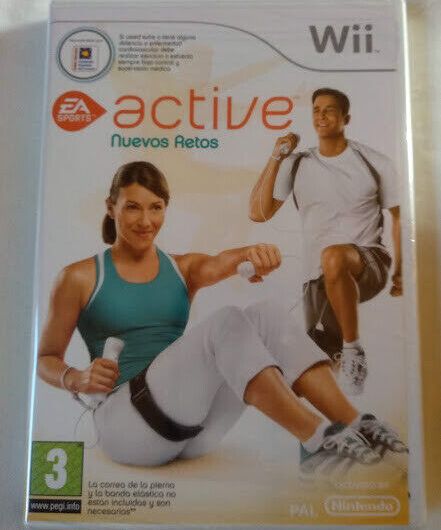 Active Nuevos Retos para Nintendo Wii Nuevo y precintado Pal (106)