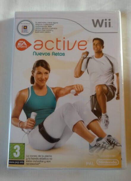 Active Nuevos Retos para Nintendo Wii Nuevo y precintado Pal (106)