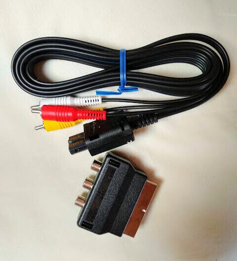 Cable audiovideo y euro ORIGINAL NINTENDO para gamecube Nuevo  a estrenar