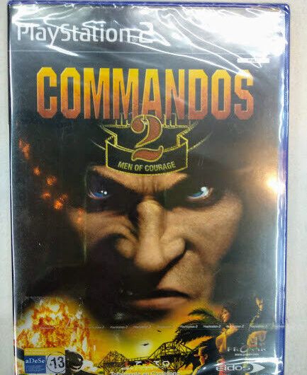 Commandos 2 Men Of Courage para playstation 2 Nuevo y precintado Pal ( 28 +)