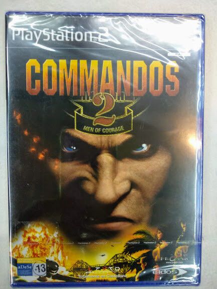 Commandos 2 Men Of Courage para playstation 2 Nuevo y precintado Pal ( 28 +)