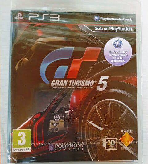 Gran Turismo 5 para playstation 3 Nuevo y precintado Pal