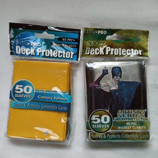 Lote de 2 paquetes 50 fundas cada uno Ultra-Pro Deck Protector(156+)