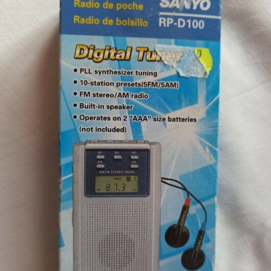 RADIO DIGITAL SANYO RP-D100 NUEVA (154)
