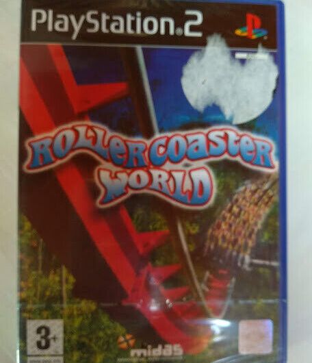 ROLLERCOASTER WORLD para playstation 2 Nuevo y precintado Pal