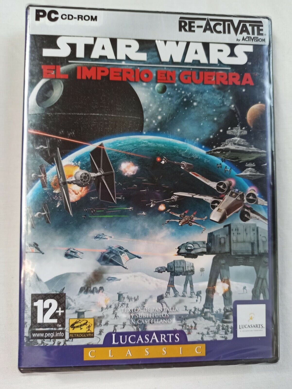 STAR WARS El Imperio En Guerra PC SOLO WIN 2000/XP Nuevo (140)