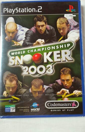 World Championship Snooker 2003 para playstation 2 Nuevo y precintado Pal