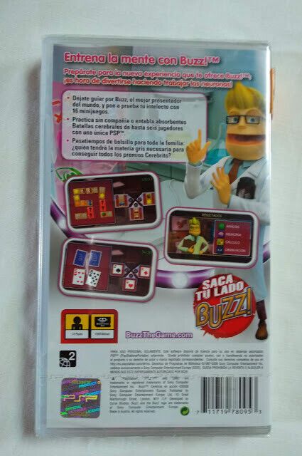 Buzz¡:Cerebros en acción juego para PSP Nuevo y precintado Pal - Imagen 3