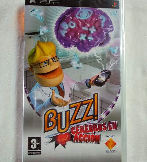 Buzz¡:Cerebros en acción juego para PSP Nuevo y precintado Pal