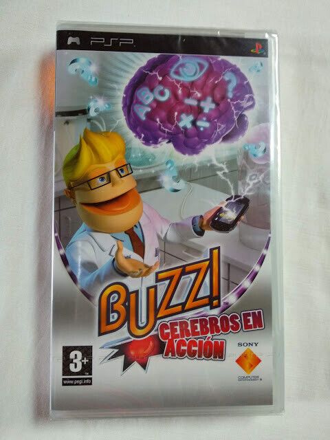 Buzz¡:Cerebros en acción juego para PSP Nuevo y precintado Pal