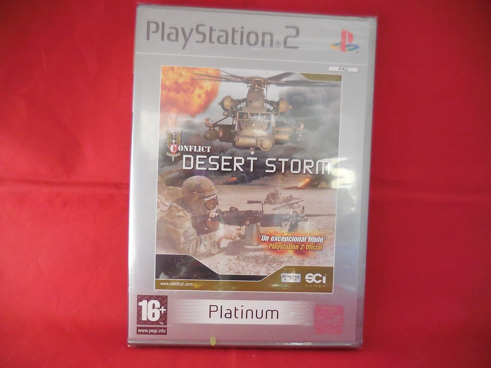 Conflict Desert Storm para playstation 2 Pal Nuevo y Precintado