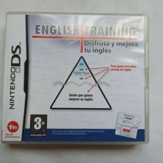 ENGLISH TRAINING  para Nintendo DS COMO NUEVO (156)