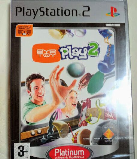 EyeToy:Play 2 para playstation 2 Nuevo y precintado Pal edicion platinum
