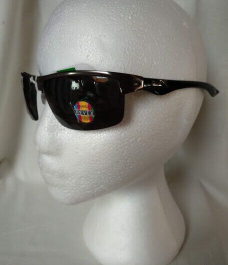 Gafas polarizadas  caballero 12 negras combinada metal y plástico (125)