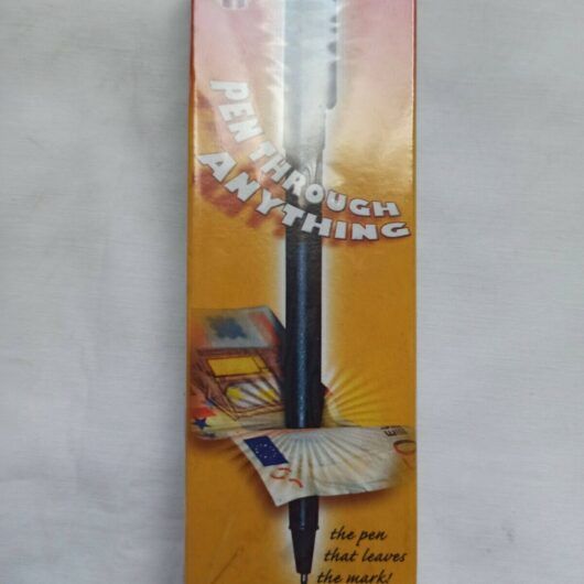 LAPIZ A TRAVES DE BILLETE EN CAJA PARA  MAGIA NUEVA (157)