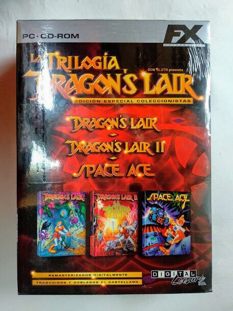 La Trilogia Dragons Lair edicion especial coleccionista PC Nuevo y precintado