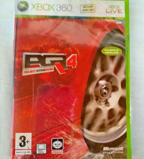 PGR 4 para XBOX 360 Nuevo y precintado Pal