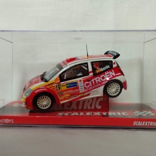 SCX Scalextric Citroen C2 JWRC Sordo ref 6232 1/32 Nuevo (123)