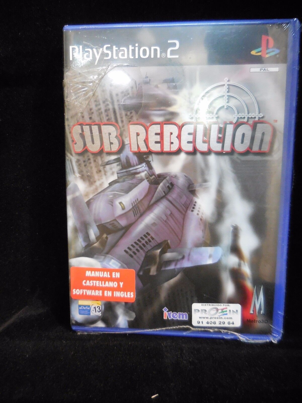 SUB REBELLION nuevo y precintado para playstation 2