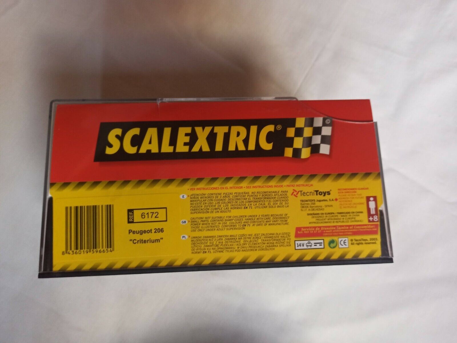 Scx Peugeot 206 WRC Criterium Ref 6172 1/32 Nuevo a estrenar en caja rota(147) - Imagen 3