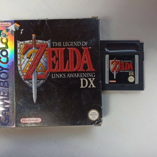 ZELDA LINK'S AWAKENING D SIN INSTRUCCIONES BUEN ESTAD GB color Pal ORIGINAL(156)