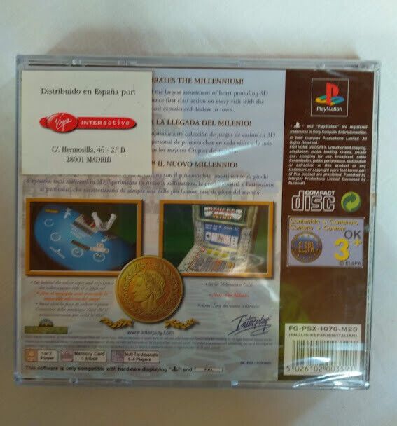 CAESARS PALACE 2000 Playstation 1 NUEVO Y PRECINTADO PAL - Imagen 3