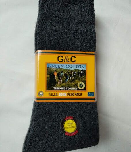Calcetines Trekking Coolmax senderismo algodon lote 3 pares (111)