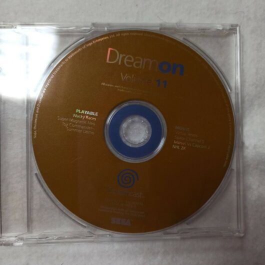 Dreamon volumen 11 CD Demo para  Dreamcast Pal Esp Nuevo(151)