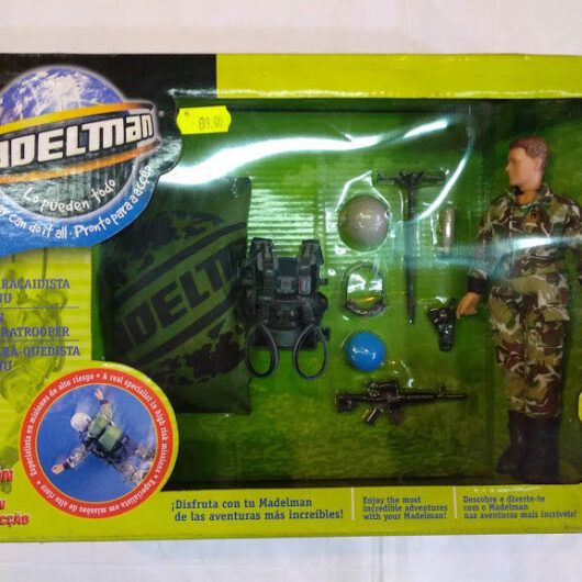 Madelman paracaidista ONU Nuevo y precintado.