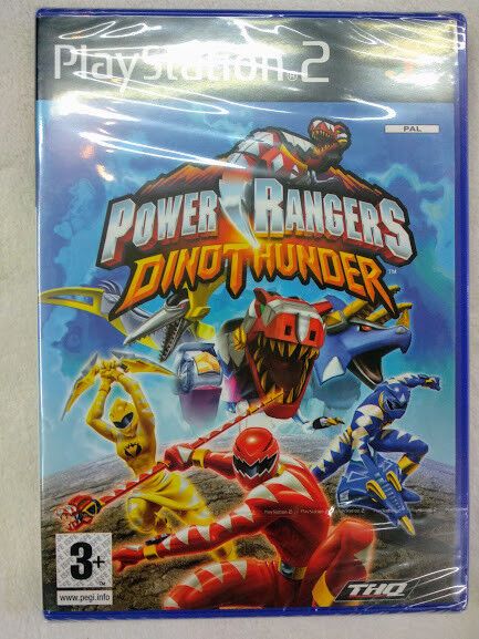 Power Rangers Dino Thunder para playstation 2 Nuevo y precintado Pal
