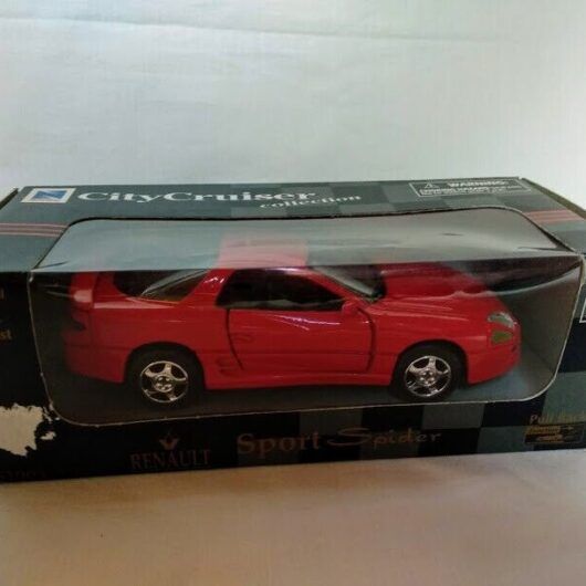 Renault Sport Spider 1/32 Rojo City Cruiser Collection Nuevo con caja