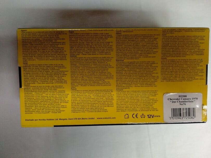 SUPERSLOT CHEVROLET CAMARO 1970 Joe Chamberlain Nº76 (100)1/32 Nuevo 8 - Imagen 6