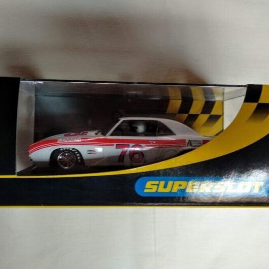 SUPERSLOT CHEVROLET CAMARO 1970 Joe Chamberlain Nº76 (100)1/32 Nuevo 8