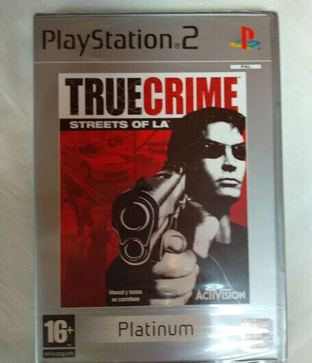 TRUE CRIME STREETS OF LA para playstation 2 Nuevo y precintado Pal PLATINUM