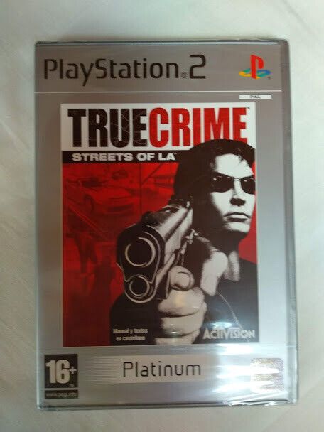 TRUE CRIME STREETS OF LA para playstation 2 Nuevo y precintado Pal PLATINUM