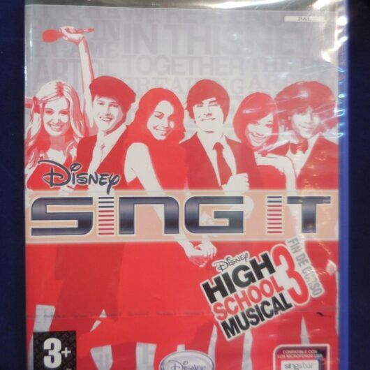 Disney Sing It:High School Musical 3:fin de curso play2 nuevo y precintado