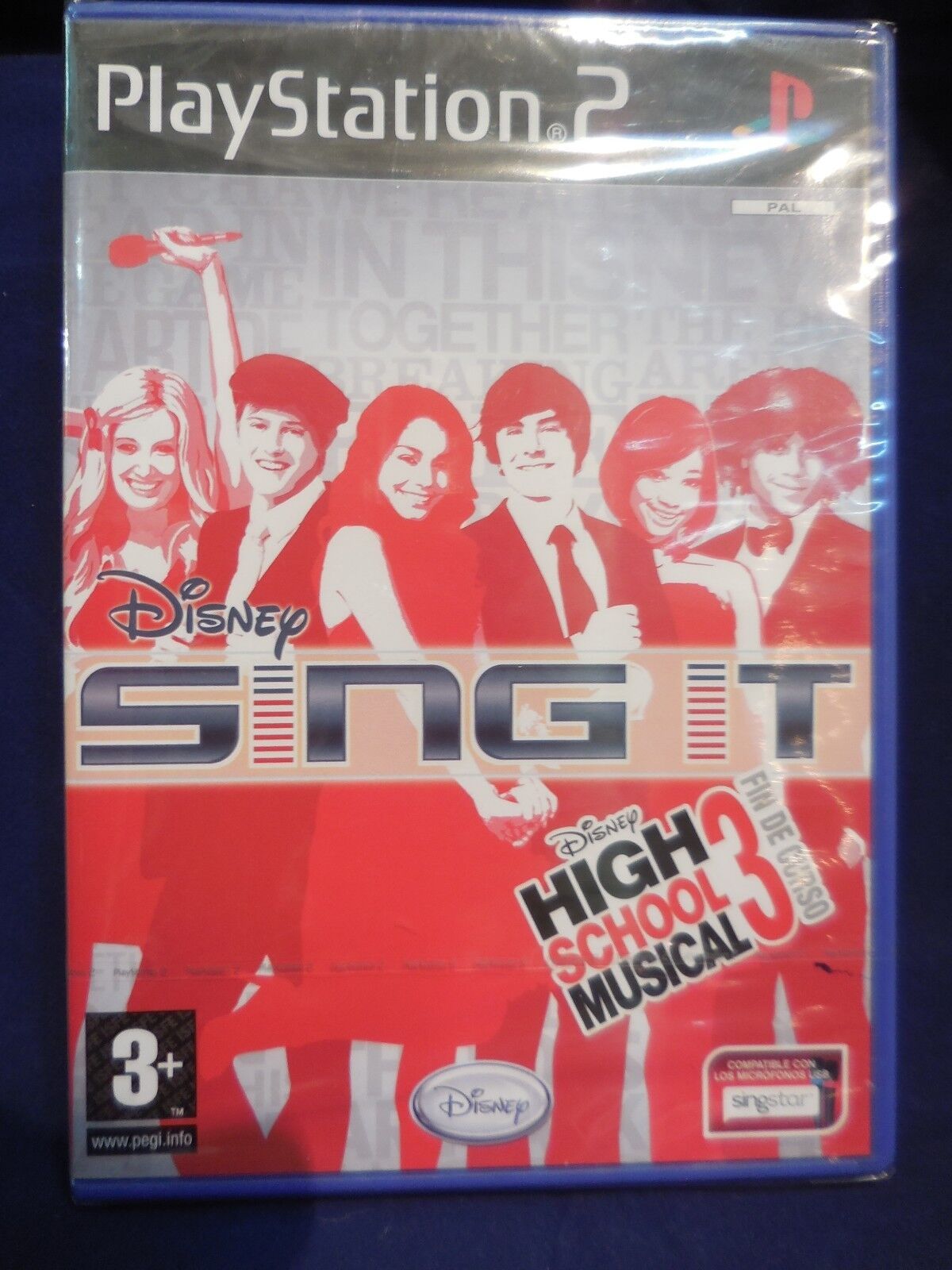 Disney Sing It:High School Musical 3:fin de curso play2 nuevo y precintado