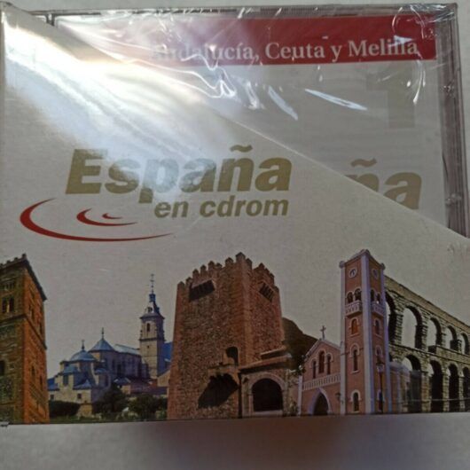 ESPAÑA EN CDROM juego para PC Nuevo y precintado(151)