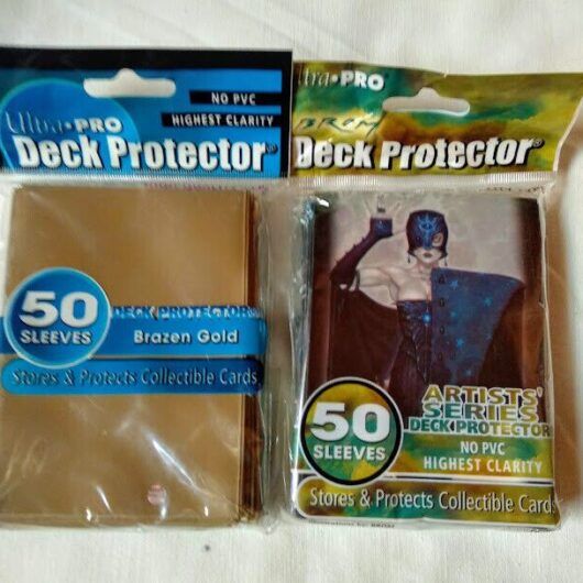 Lote de 2 paquetes 50 fundas cada uno Ultra-Pro Deck Protector(156+)