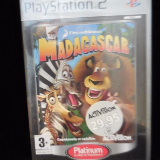 Madagascar para playstation 2 edicion platinum