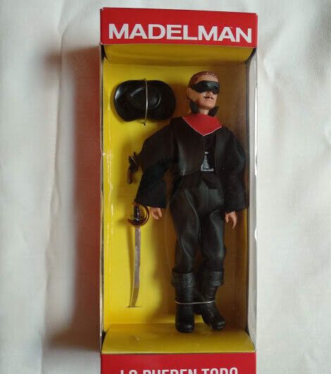 Madelman El Zorro Enmascarado colección Altaya Nuevo (95)