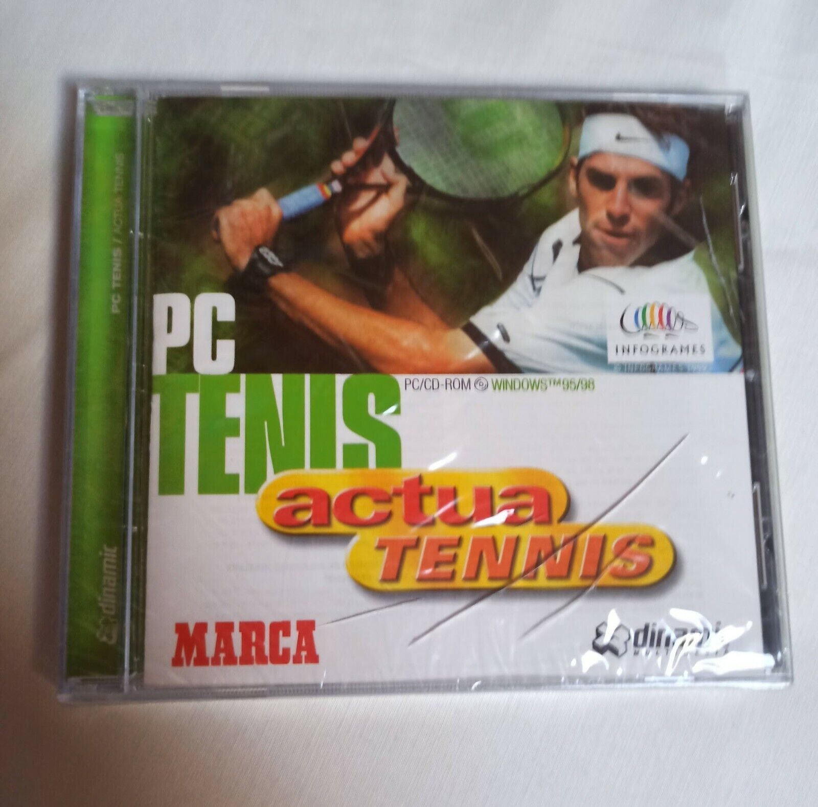 PC Tenis Actua Tenis SOLO WIN 95Y 98 Nuevo precintado (146)