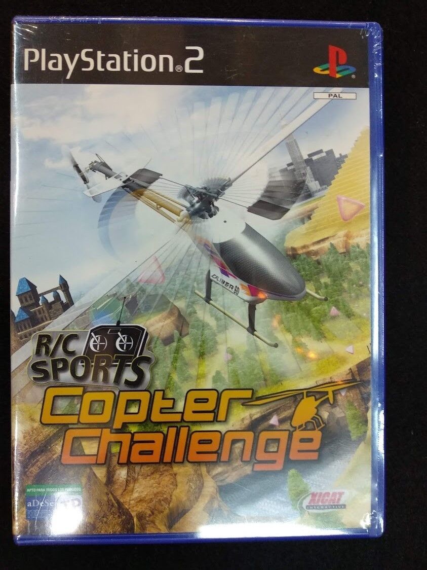 RC Sport Copter Challenge para playstation 2 Nuevo y precintado
