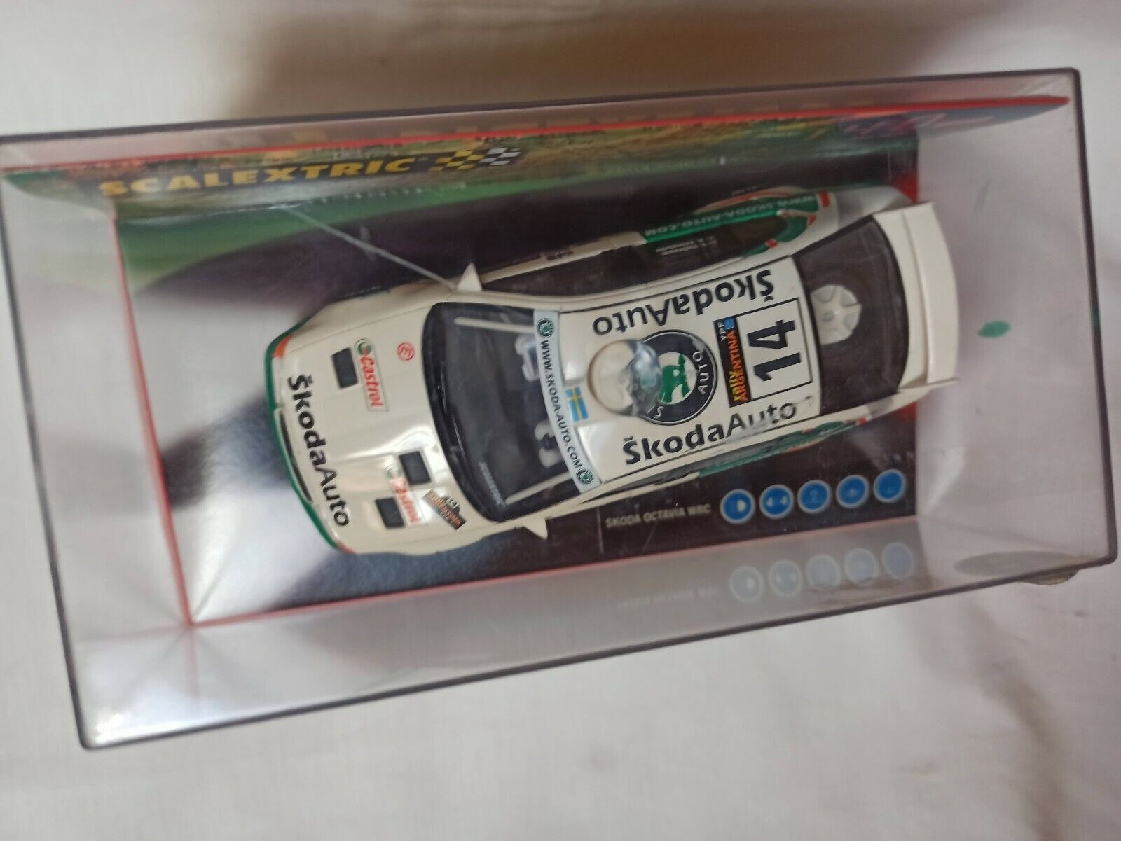 SCX Skoda Octavia WRC "Eriksson" Ref.61240 1/32 Nuevo (147)caja arañada - Imagen 3