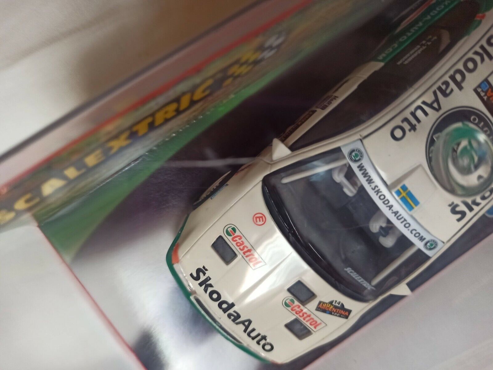 SCX Skoda Octavia WRC "Eriksson" Ref.61240 1/32 Nuevo (147)caja arañada - Imagen 4