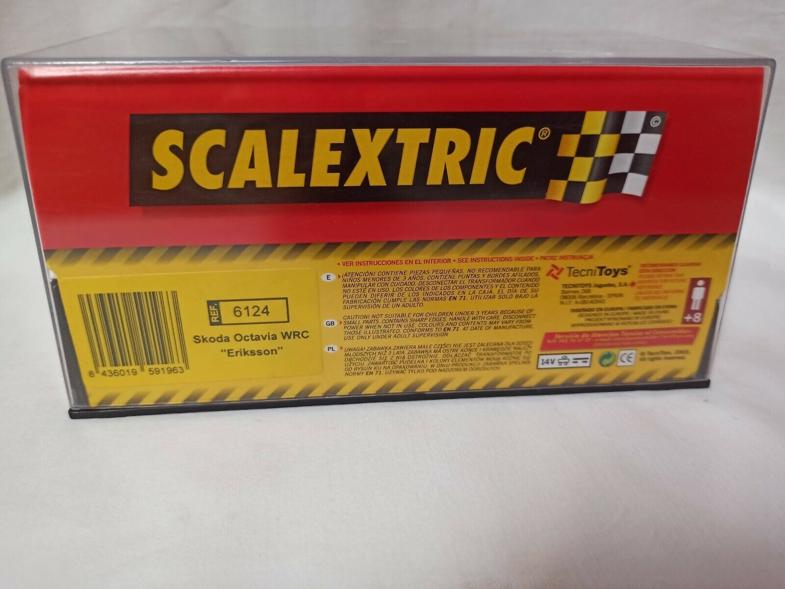 SCX Skoda Octavia WRC "Eriksson" Ref.61240 1/32 Nuevo (147)caja arañada - Imagen 5