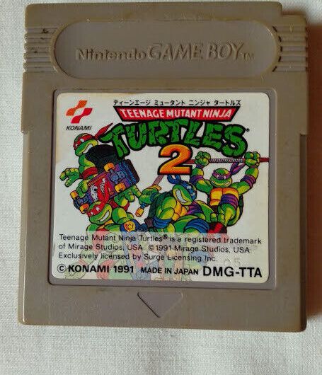 Teenace Mutant Ninja Turtles 2 Gameboy  Usado Buen estado