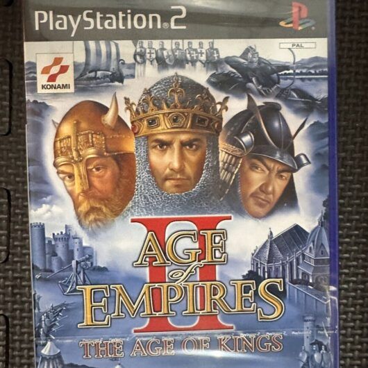 Age of Empires II:The Age of Kings para playstation 2 nuevo y precintado PAL